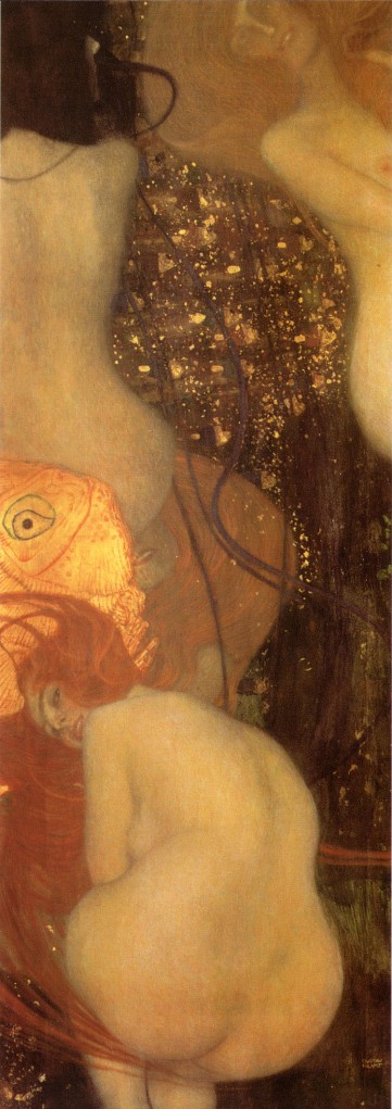 Klimt's Goldfish
