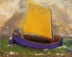 Redon's The Mysterious Boat