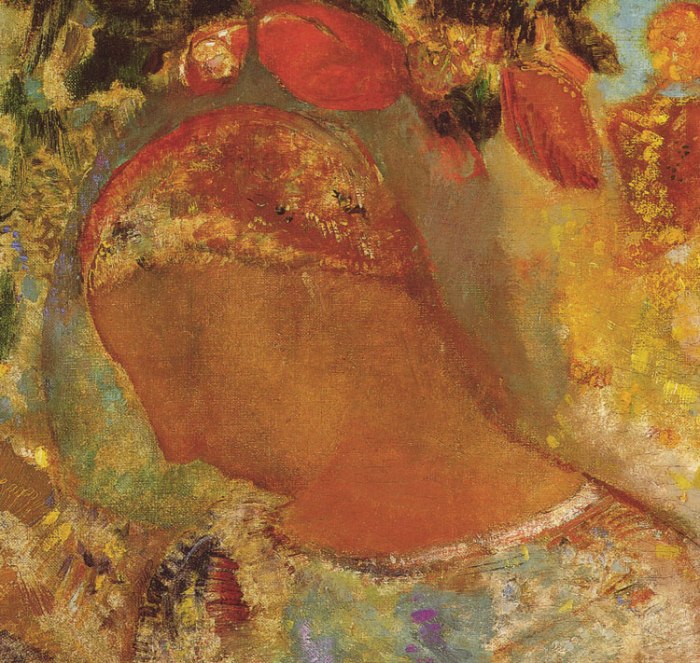 Redon’s Two Young Girls Among Flowers