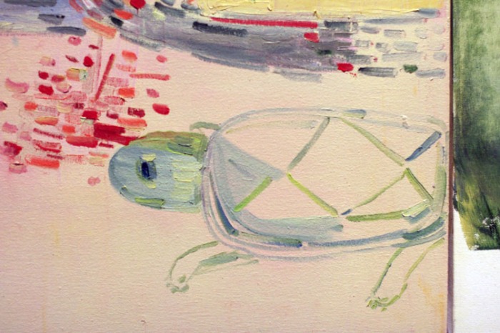 Detail from Amy Sillman's "Letters from Texas"