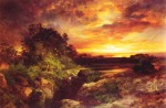 Thomas Moran's "An Arizona Sunset Near the Grand Canyon"