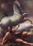 Parmigianino's "The Conversion of St. Paul"